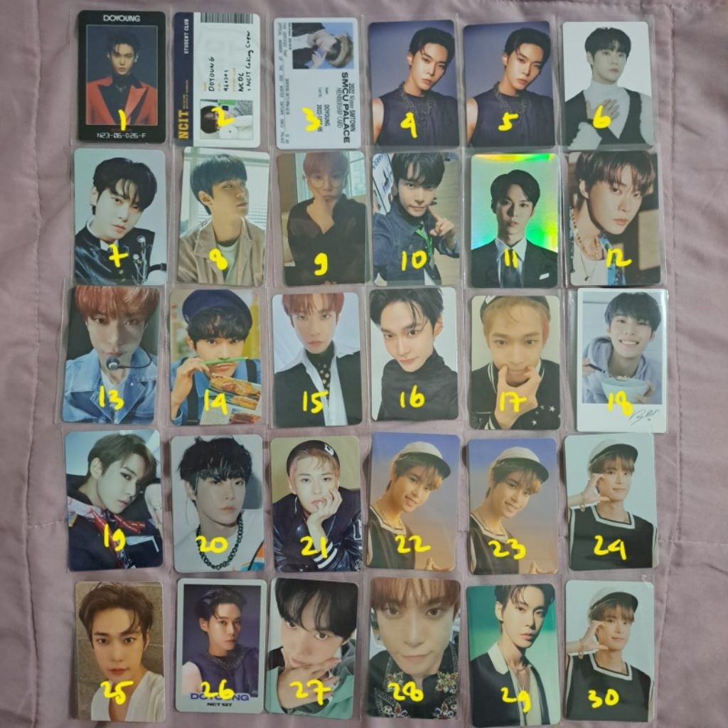 [READY STOCK] PC NCT DOYOUNG PHOTOCARD 127 DOJAEJUNG PERFUME AC ACCESS CARD 2020 RESONANCE ID CARD I