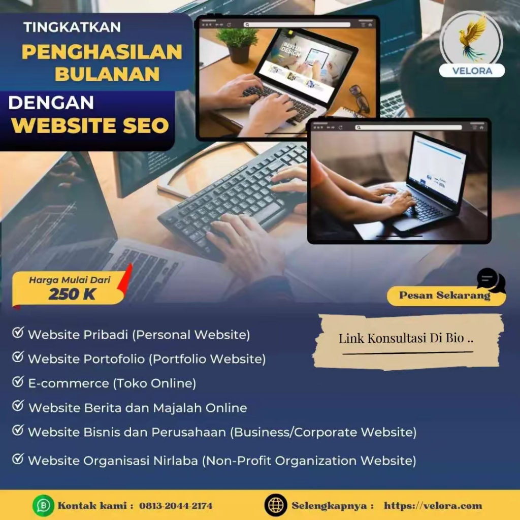 Jasa Pembuatan Website Profesional & SEO | Website Bisnis, Pribadi, Toko Online