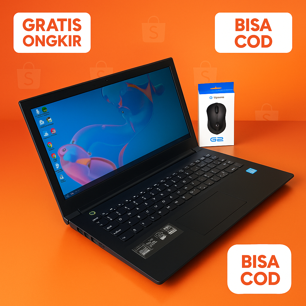 Laptop Lenovo V310 | Core i5 / i3 | RAM & SSD Bisa Pilih | Siap Pakai untuk Kerja & Sekolah
