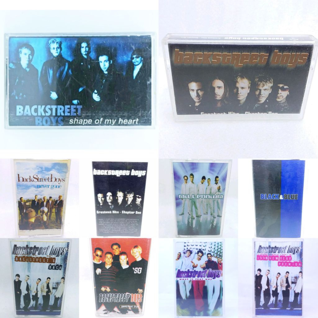 Kaset pita BACKSTREET BOYS - backstreet s back - greatest hits - chapter one - i ll never break your