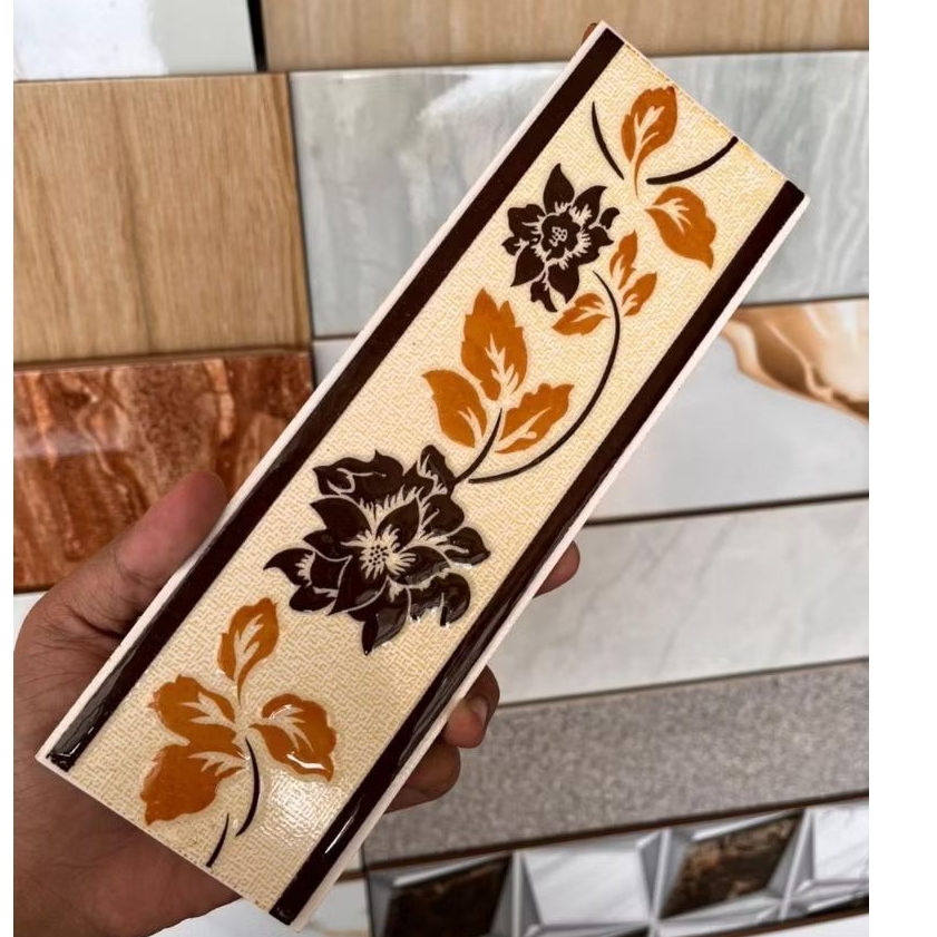 lis keramik dinding 8x25 list keramik dinding 8x25 ningrum brown