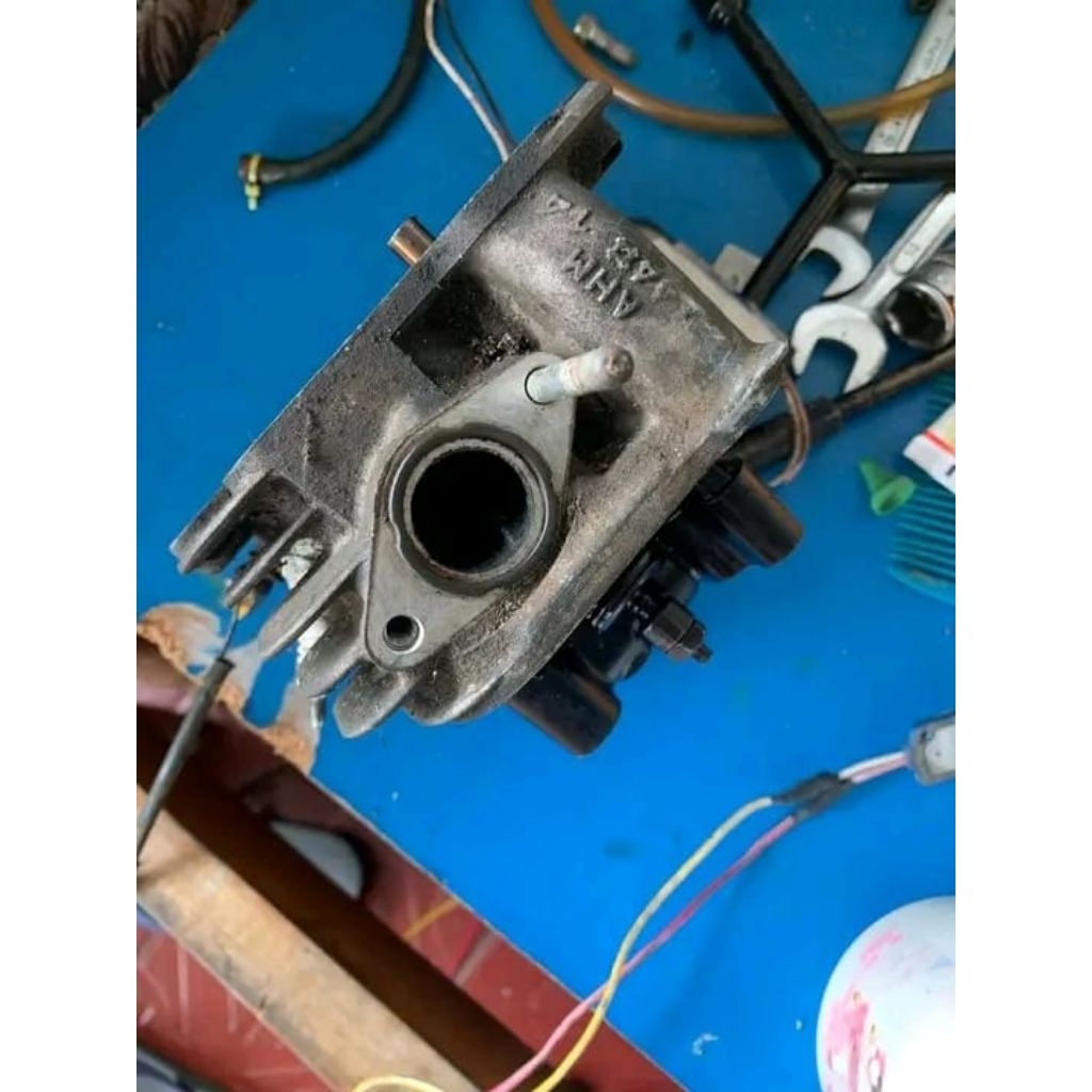 blok head honda beat injeksi pnp scoopy fi spacy barang asli original copotan masih bagus,,