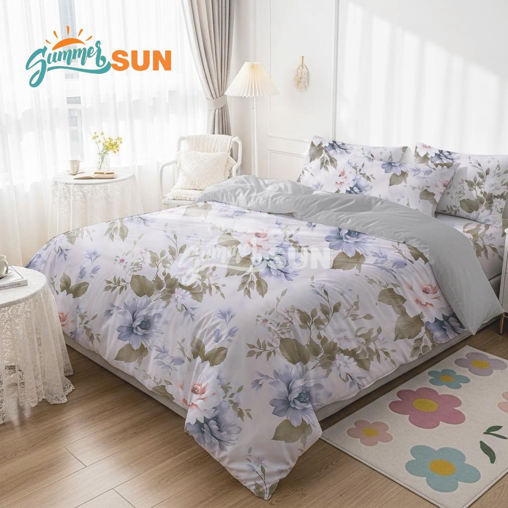 Bed Cover Set Renata Mix Silver - Summersun