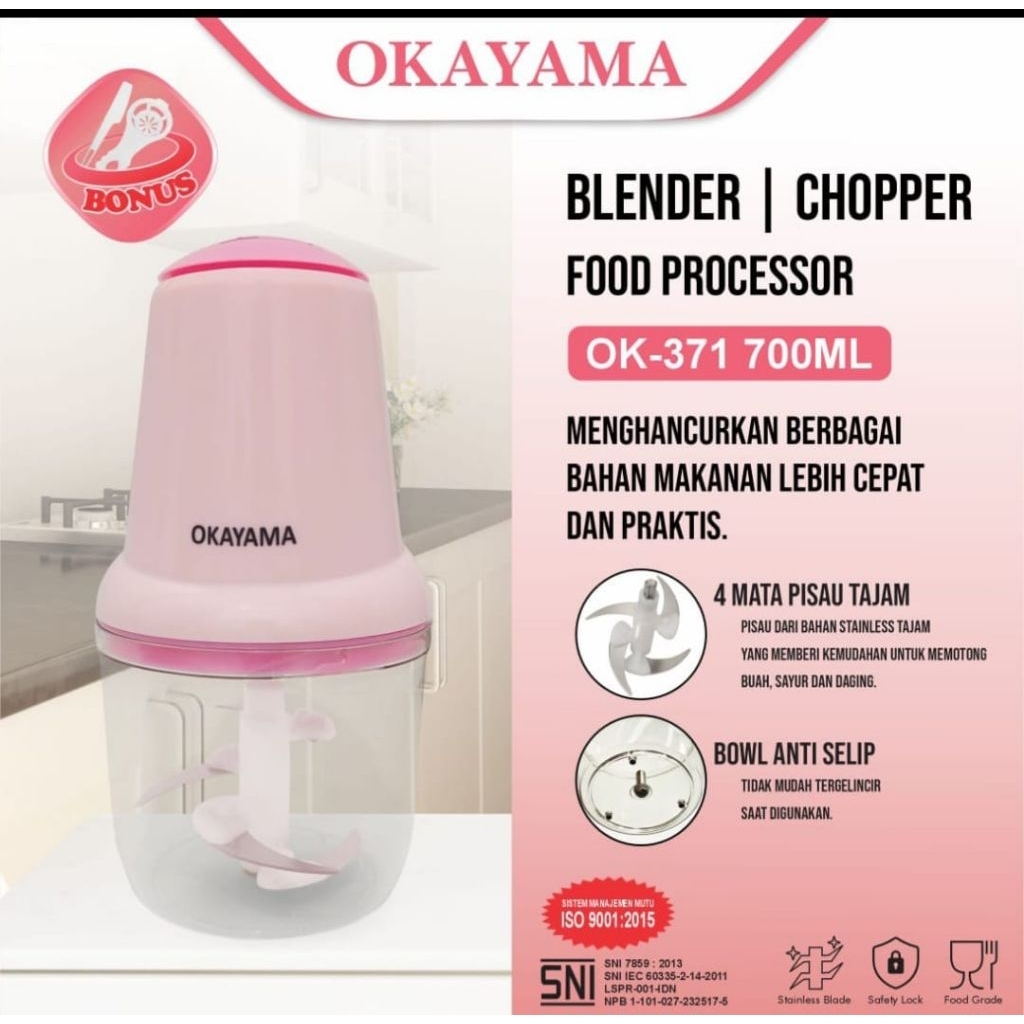 okayama blender chopper OK-371