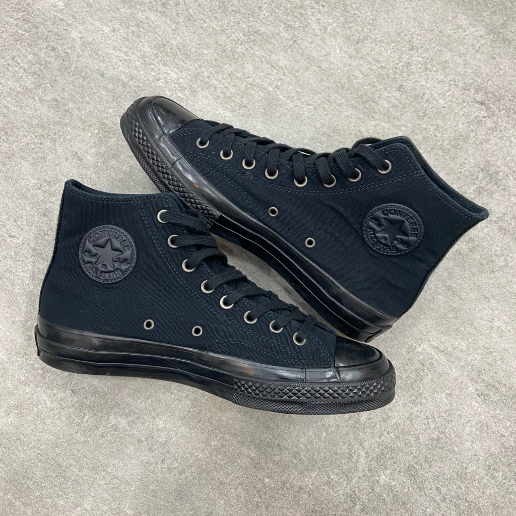 [Size 42] Converse Chuck Taylor All Star 70S High Triple Black Second Original