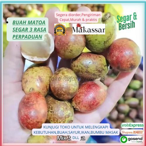 Buah Matoa Kelapa 3 Rasa Perpaduan Durian,lengkeng,rambutan,matoa durian,Matoa buah papua rasa manis