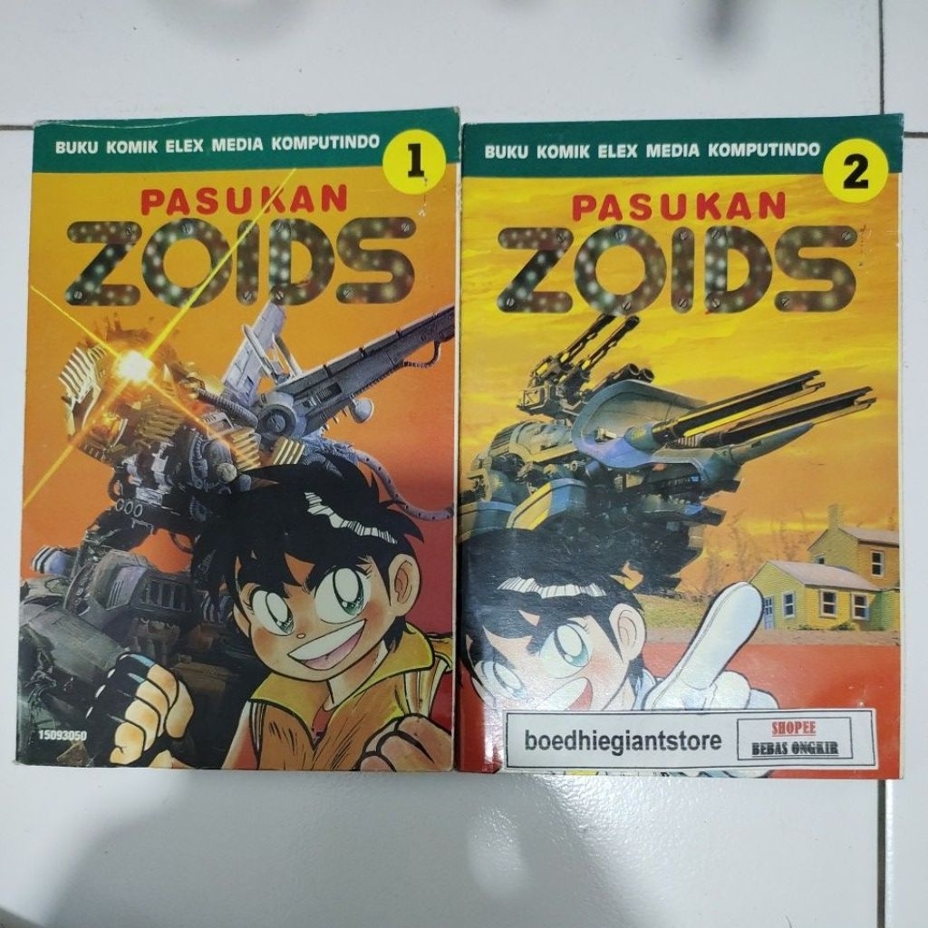 Komik Pasukan Zoids 1-2 tamat