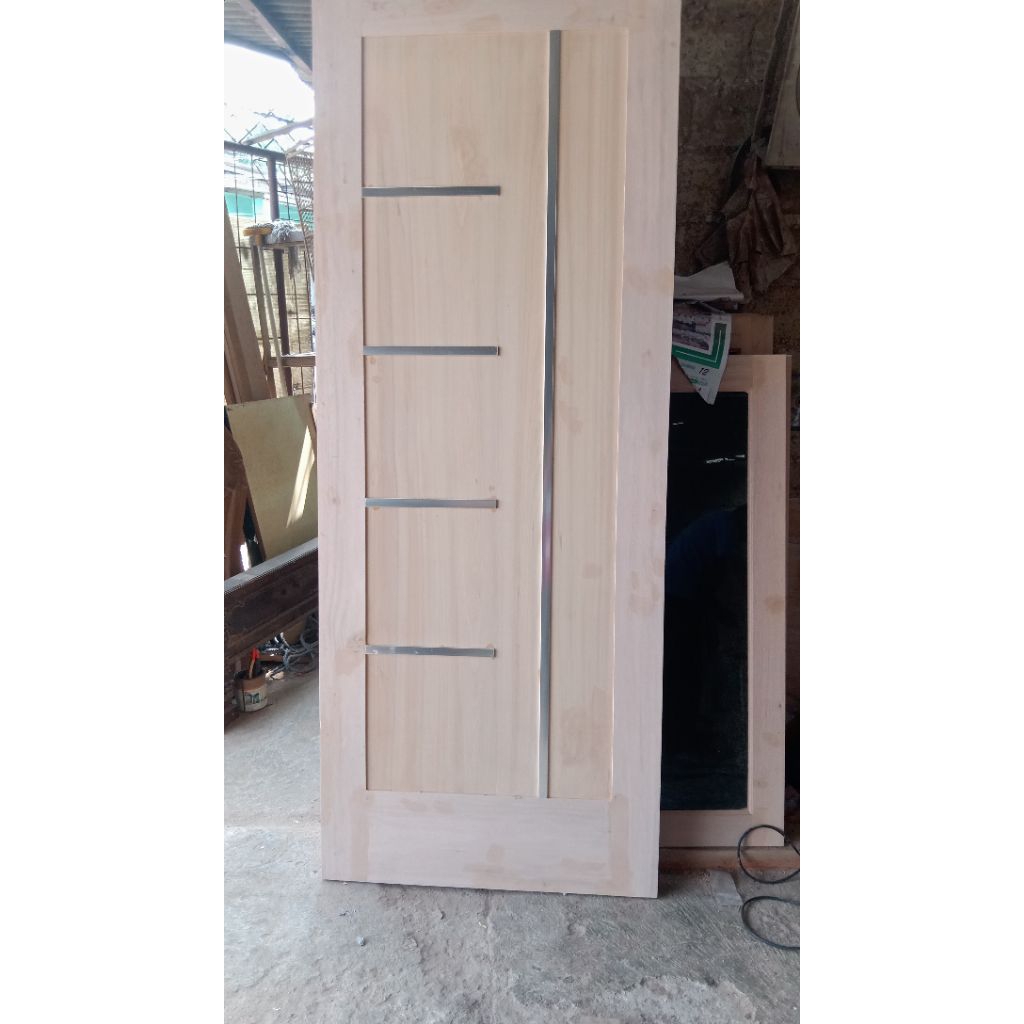 pintu kayu Meranti oven / kamper oven