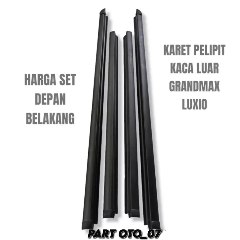 Karet Pelipit Kaca Karet Kaca Luar GRANDMAX LUXIO Harga Set