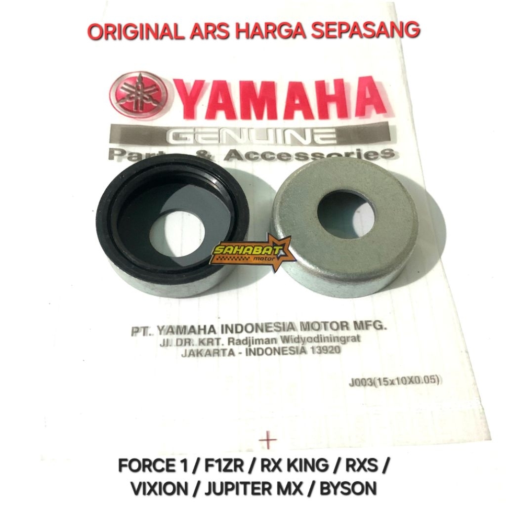 ( Sepasang ) Ring Mangkok Bosh Fork Arm Yamaha Force 1 FIZR RX King RXS RXK Jupiter MX Vixion