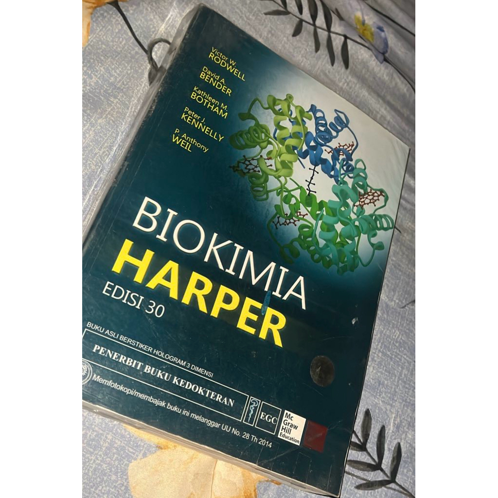 Buku Biokimia Harper Edisi 30 ORIGINAL Preloved