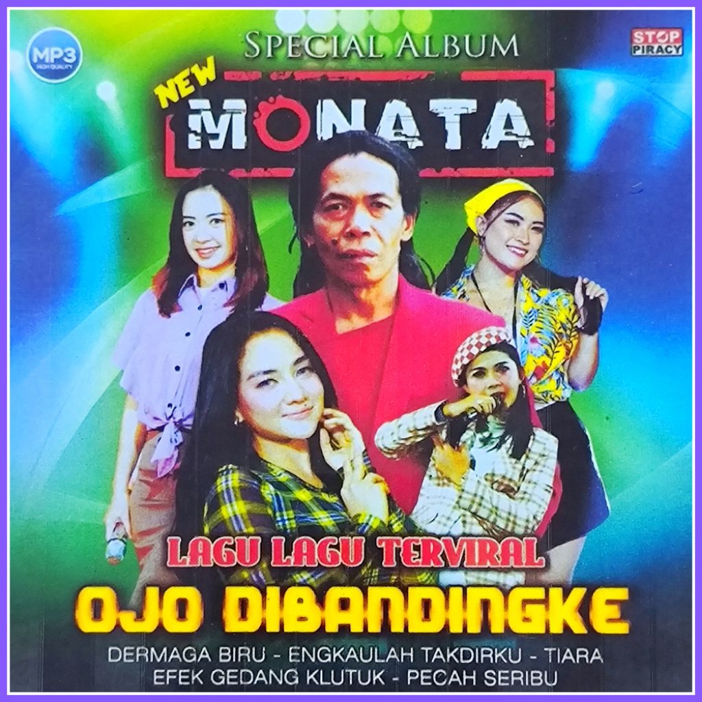 Kaset MP3 Audio 100 Lagu Dangdut Koplo New Monata Album Pilihan Terlaris