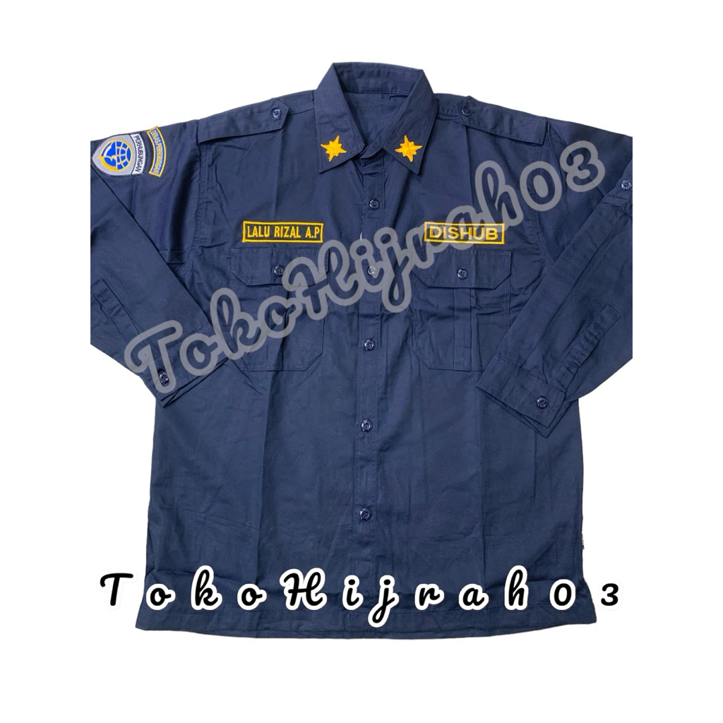UKURAN BIG SIZE - SERAGAM TERBARU DISHUB SERAGAM KERJA DISHUB SERAGAM LAPANGAN DISHUB SERAGAM PDL DI