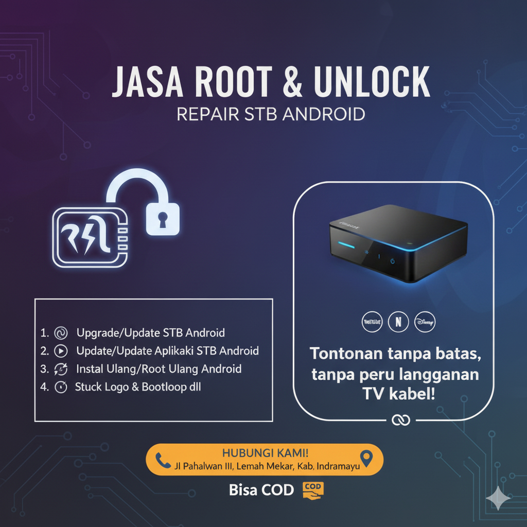 JASA ROOT STB ANDROID & SERVIS