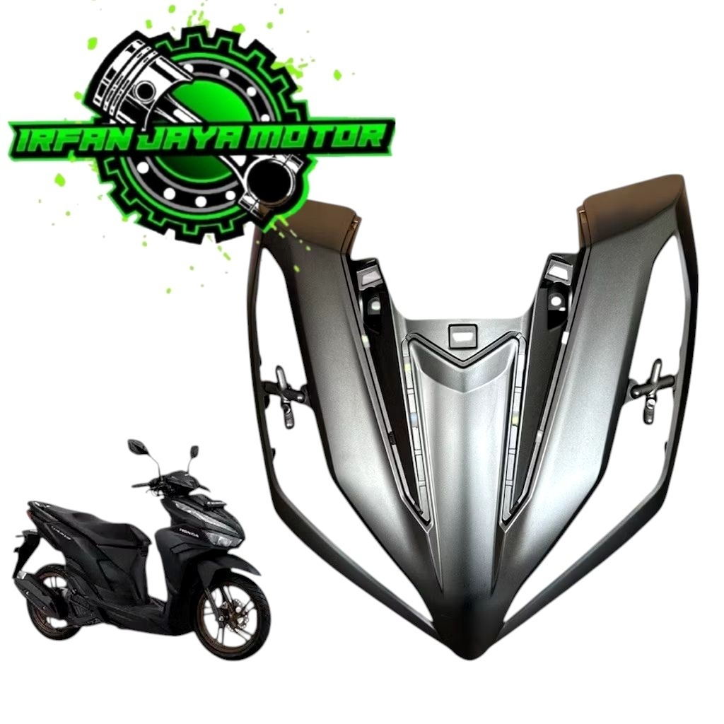 panel k2v cover front panel tameng depan tameng besar honda vario 125 new gen2 k2v biru doff blue ma