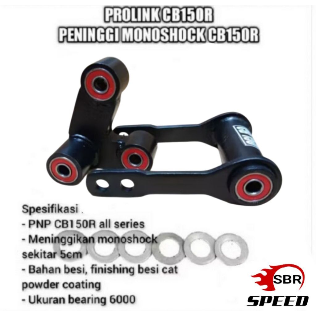 PROLINK CB 150R DAN CBR 150R PENINGGIMONOSHOCK