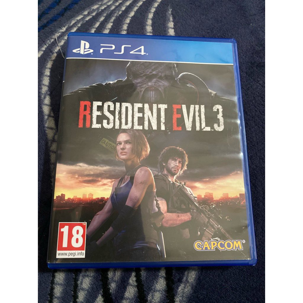 RESIDENT EVIL 3 REMAKE : DISC BD PS4 ORIGINAL SECOND LIKE