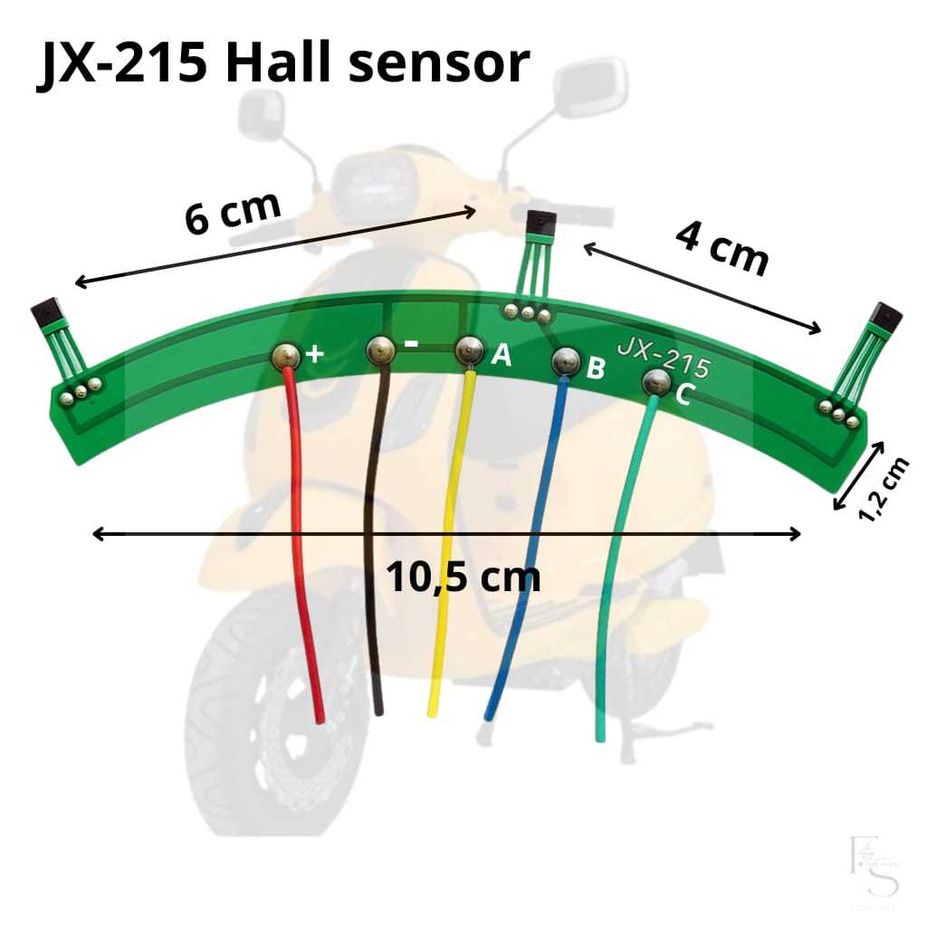Hall Sensor Uwinfly T3 T3S Pro hall sensor dinamo motor listrik