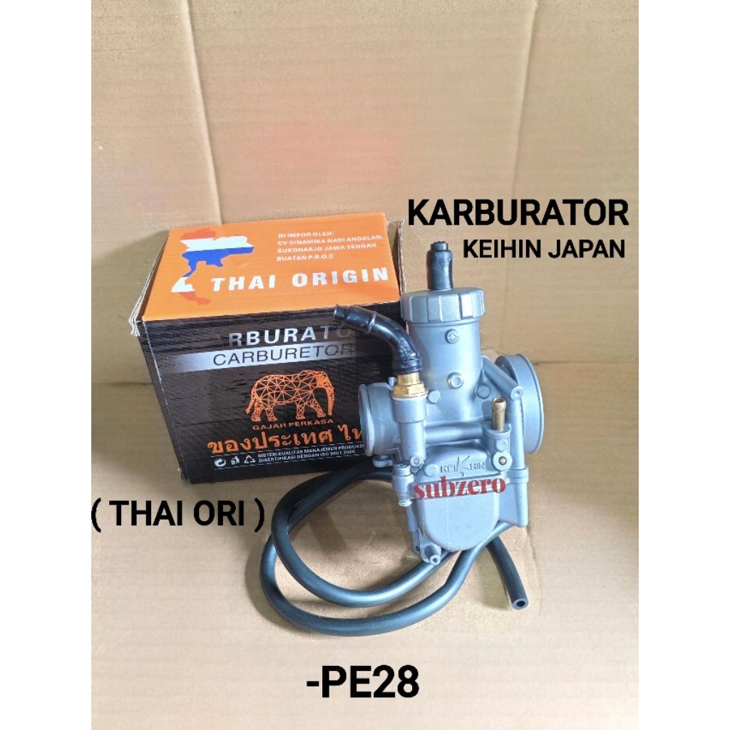 KARBURATOR KARBU PE28 PE 28 THAI ORI GRADE A KUALITAS SUPER