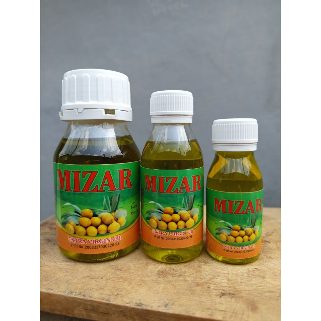 [MIZAR] Minyak Zaitun Mizar Extra Virgin Oil 250ml - Minyak Zaitun Mizar 250ml