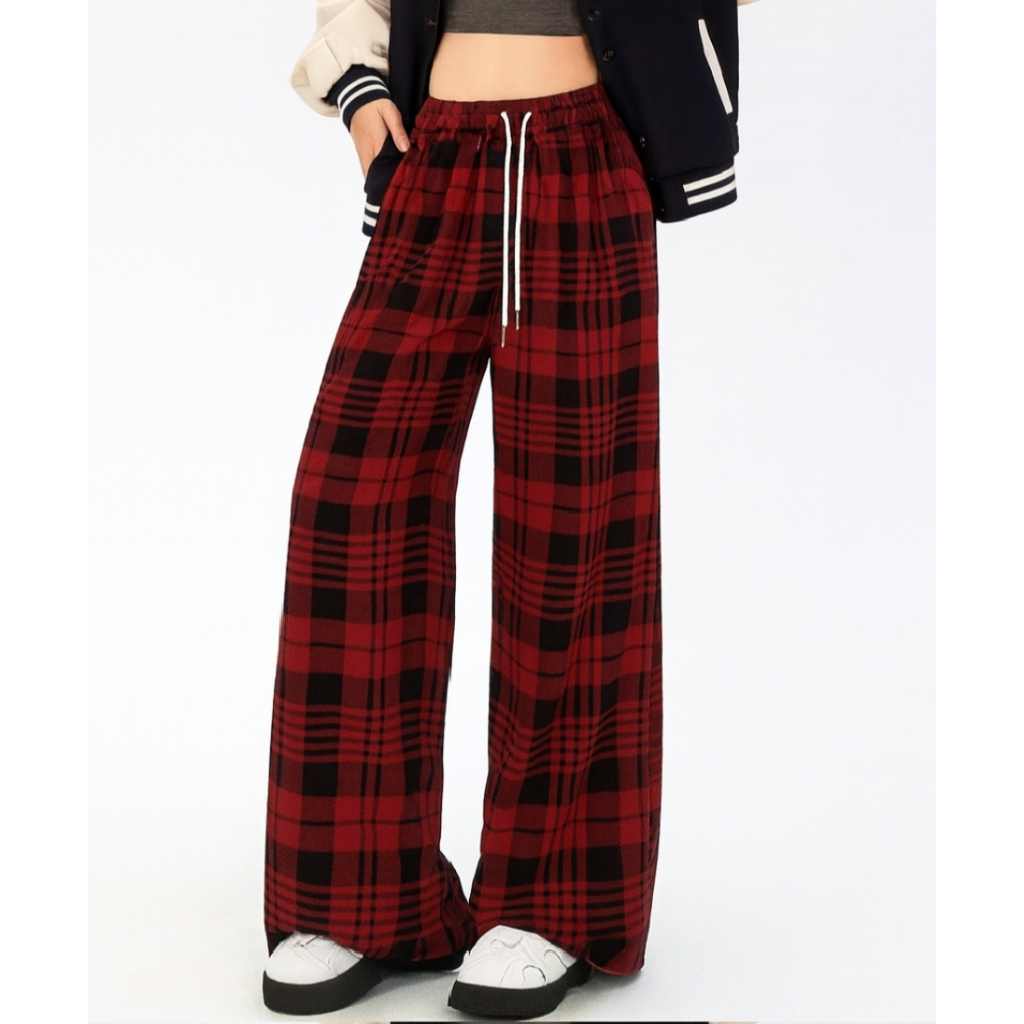 KULOT KNIT FLANEL WANITA JUMBO MODEL TALI SERUT BASIC RAJUT MAXSILIN SUPER TEBAL.