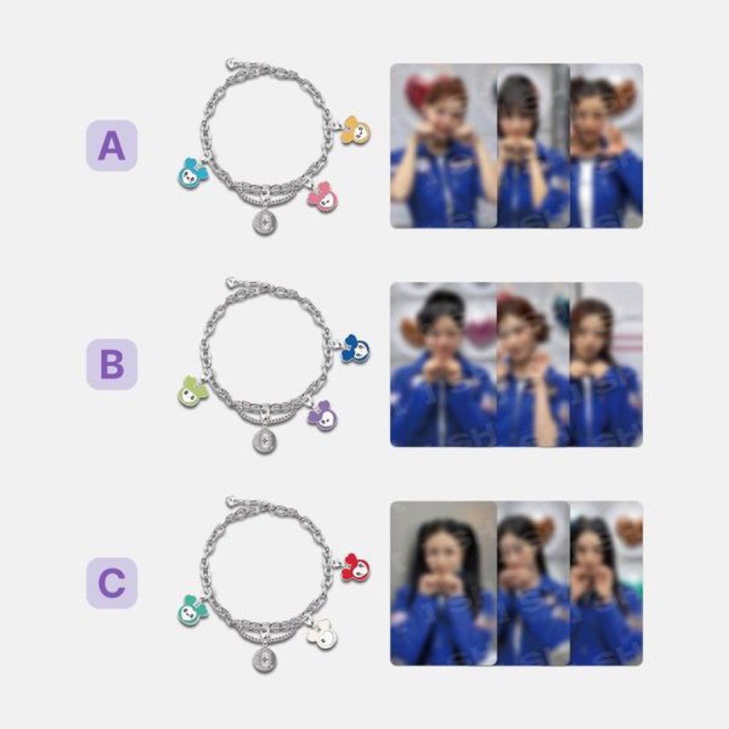 [PRE ORDER] MD LOVELY CUSTOM BRACELET FANMEETING TWICE 10VE UNIVERSE OFFICIAL MURAH