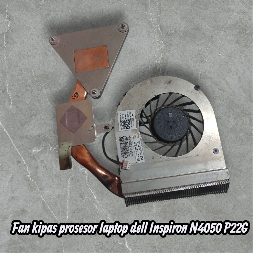 fan kipas prosesor laptop dell Inspiron N4050 P22G
