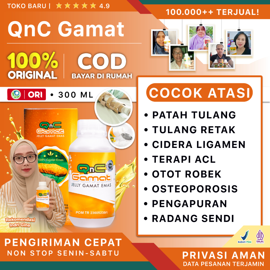 Obat Tulang Patah Cedera Tulang Retak Keropos Osteoporosis
