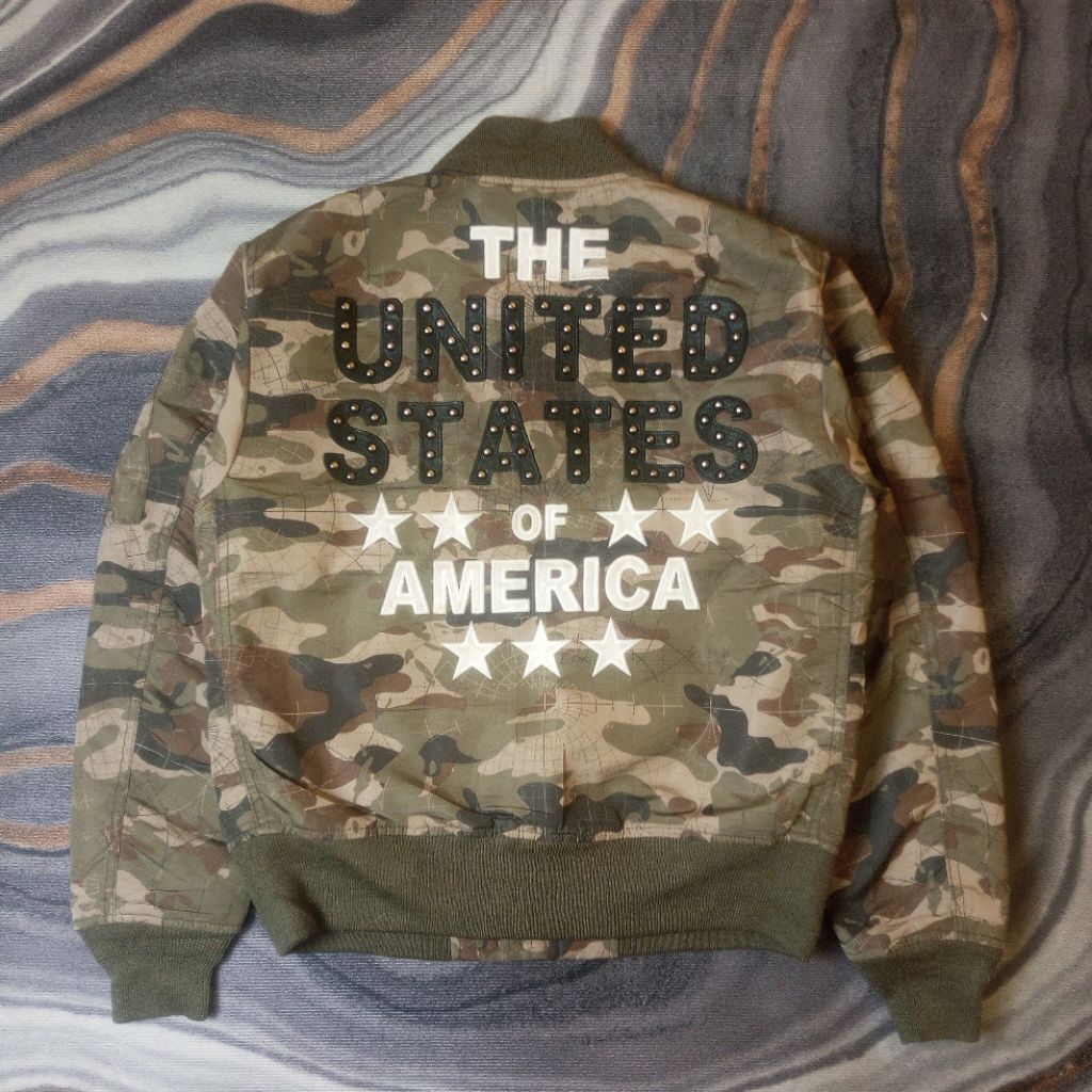 Jaket Bomber Avirex Second Original