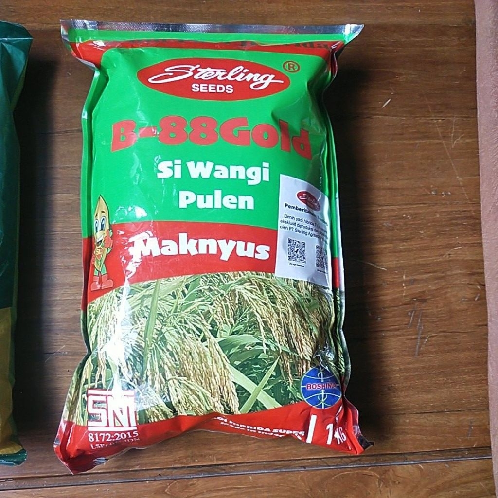 BENIH PADI HIBRIDA B88GOLD STERLING