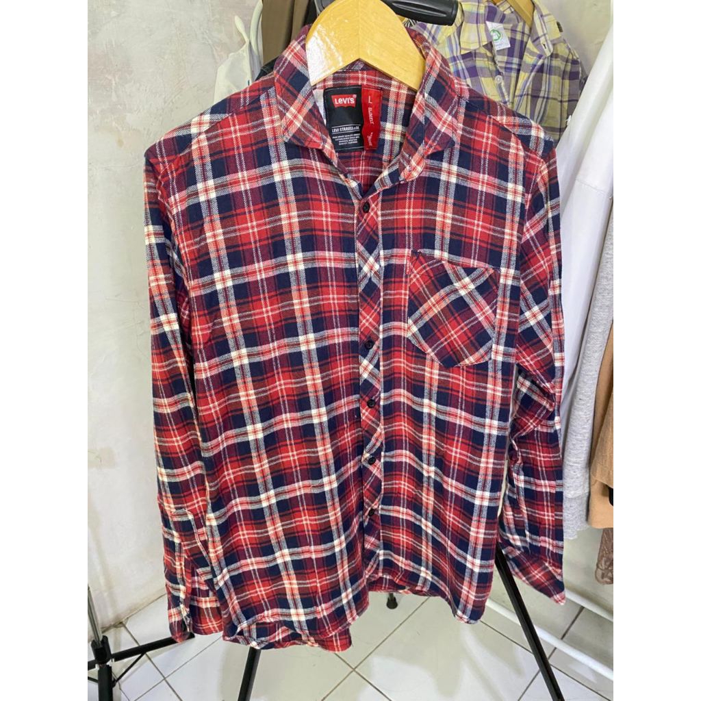 Kemeja Flanel Levi's