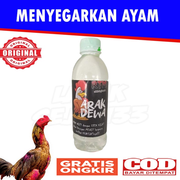 Arak Dewa RTM Arak Gosok Ayam Bangkok Aduan Thailand