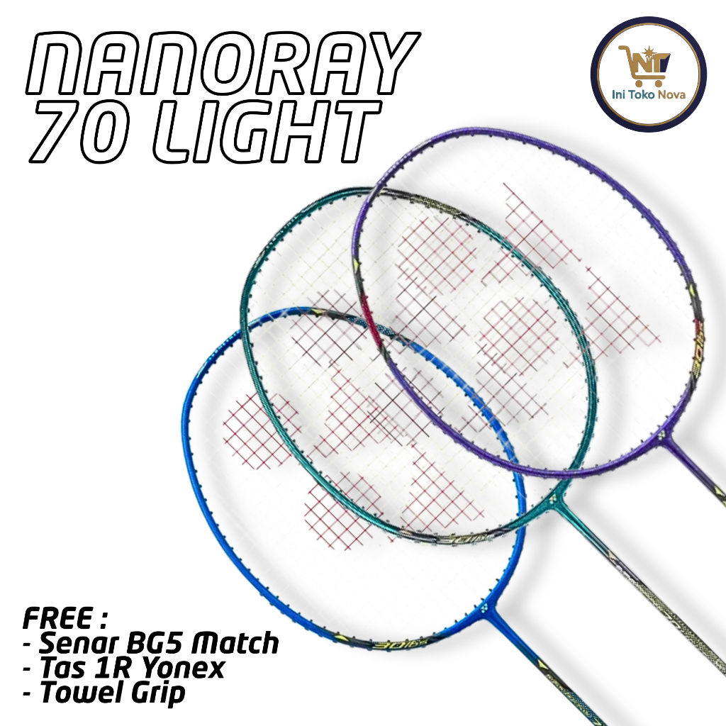 Yonex Raket Badminton Nanoray 70 Light