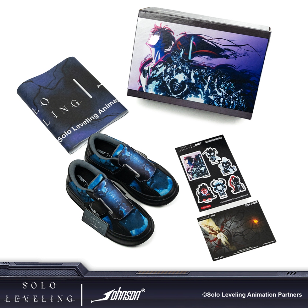 JOHNSON - SNEAKERS JOHNSON X SOLO LEVELING - ARISE BLACK