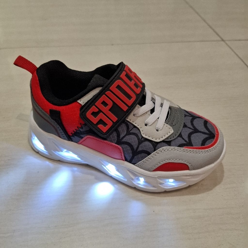 FLADEO KIDS Sepatu lampu karakter anak laki-laki ori 100% size 28-35
