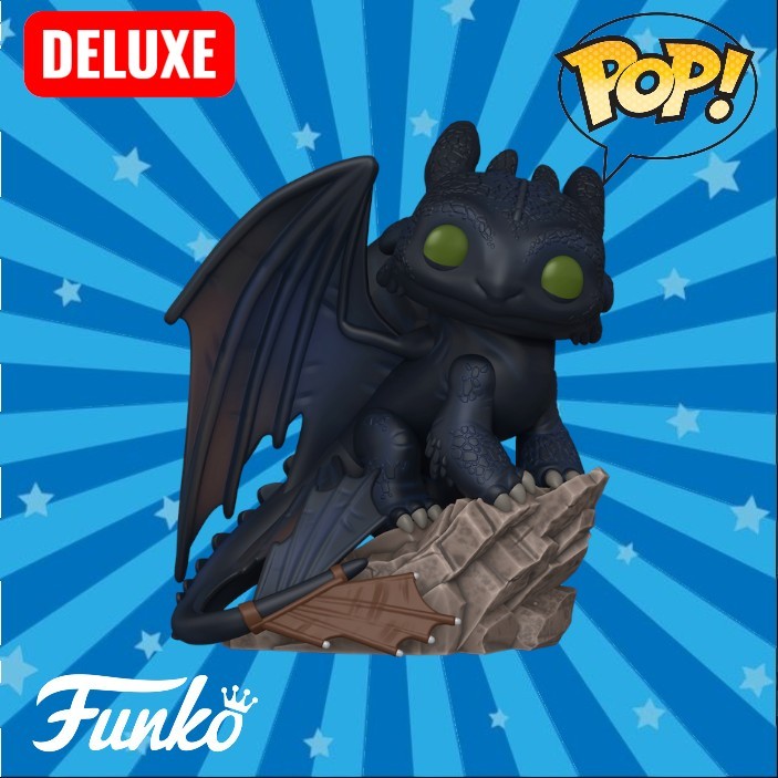 Funko Pop Deluxe Toothless How to Train Your Dragon 1792