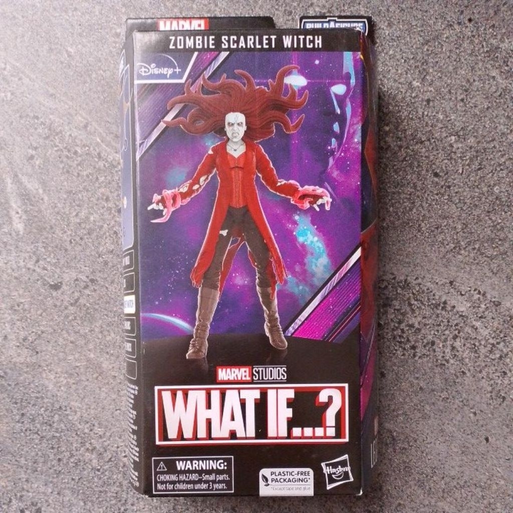 Mainan Action Figure Marvel Legends Zombie Scarlet Witch