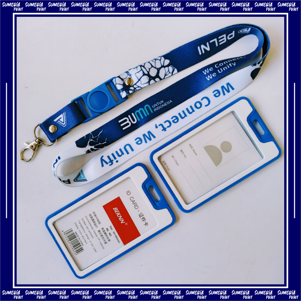 Lanyard Tali Gantungan Id Card PELNI (PT Pelayaran Nasional Indonesia)