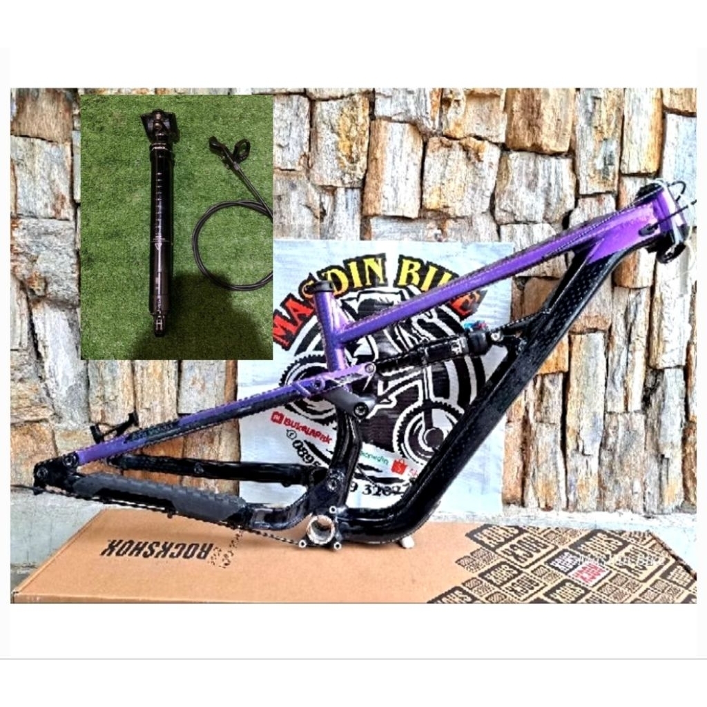 Siskiu T8 29er lengkap seatpost tranz X atau 27.5 bisa no T7 N8 N9