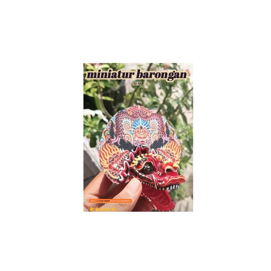 miniatur barongan