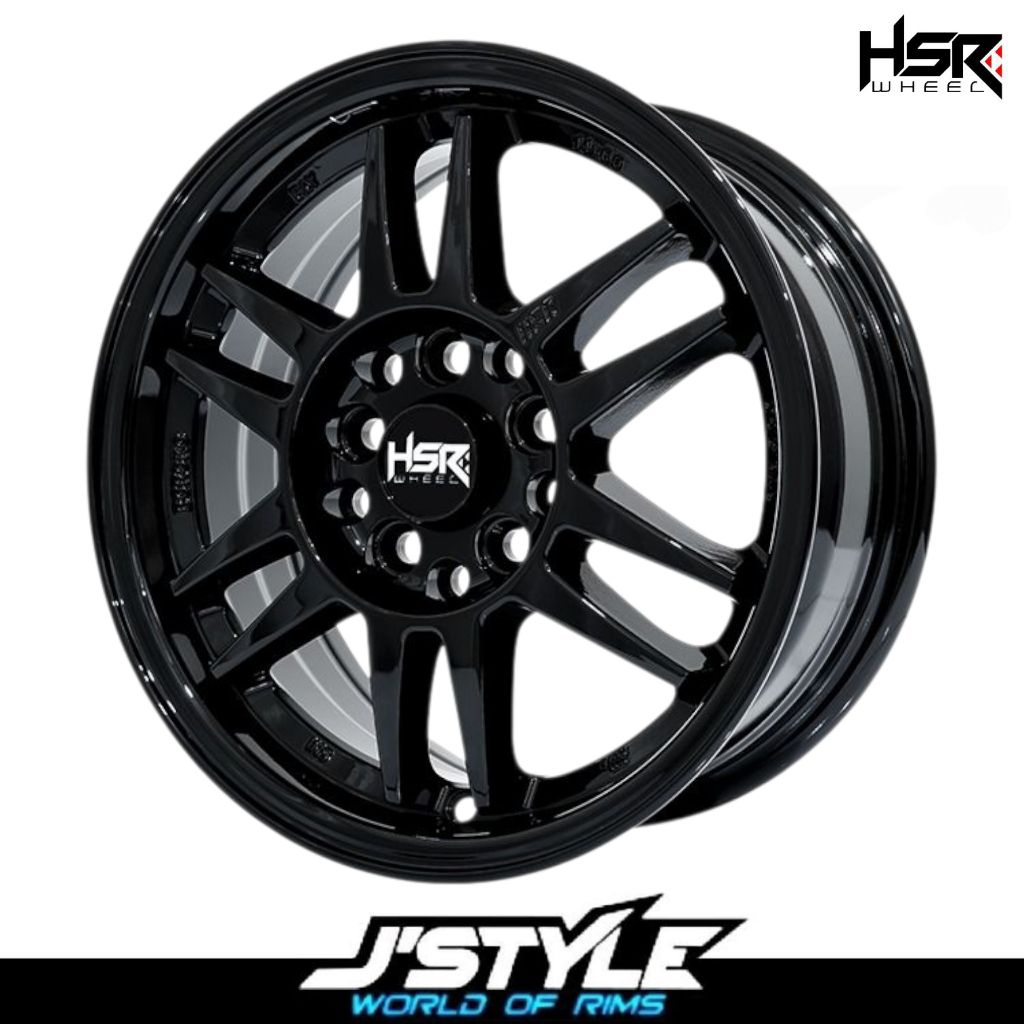 VELG MOBIL PICKUP RING 14 LUXIO, GRAND MAX, CARRY, APV, DLL HSR WHEEL BLY01 RING 14 BLACK