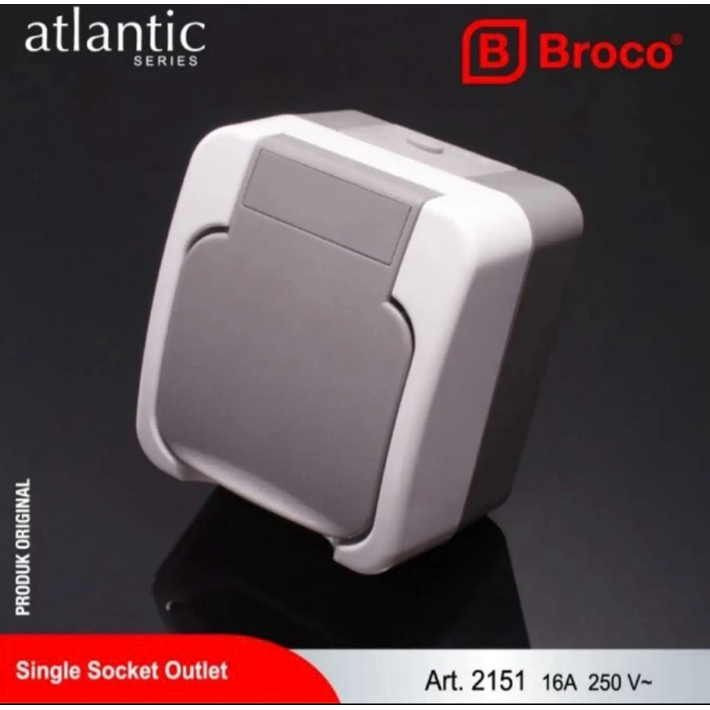 STOP KONTAK ATLANTIC BROCO  - STOP KONTAK WATERPROFF BROCO - STOP KONTAK OUTDOOR