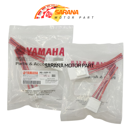 SOKET ECU ECM AGC SOKET SPULL AEROX 155 N-MAX LEXY FREEGO KABEL AVS 5MM (1SET) ORIGINAL B65-H1410-02