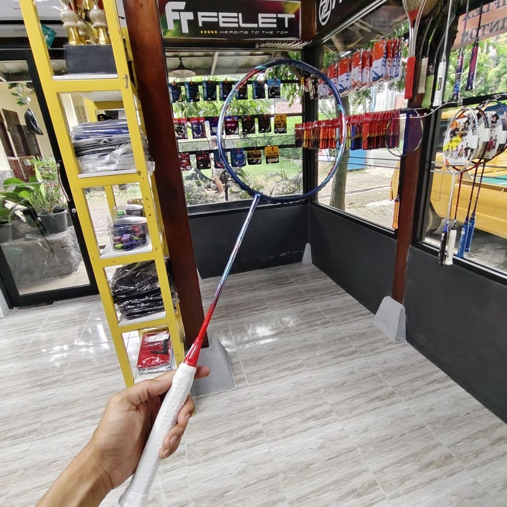 [ORIGINAL] Power Max Air Stream 900 | Raket Badminton Speed Control Ultra Ringan & Gesit Untuk Defen