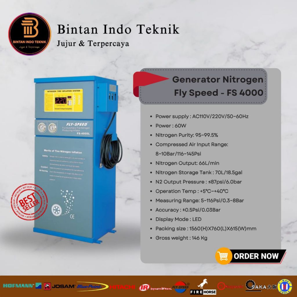 Generator Nitrogen Fly Speed - FS 4000