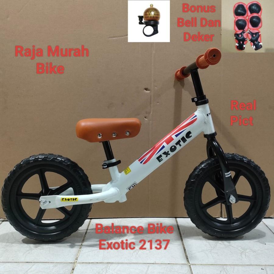Sepeda Balance Bike Exotic ET2137 Balance Bike Exotic 2137 Balance Bike PushBike 2137