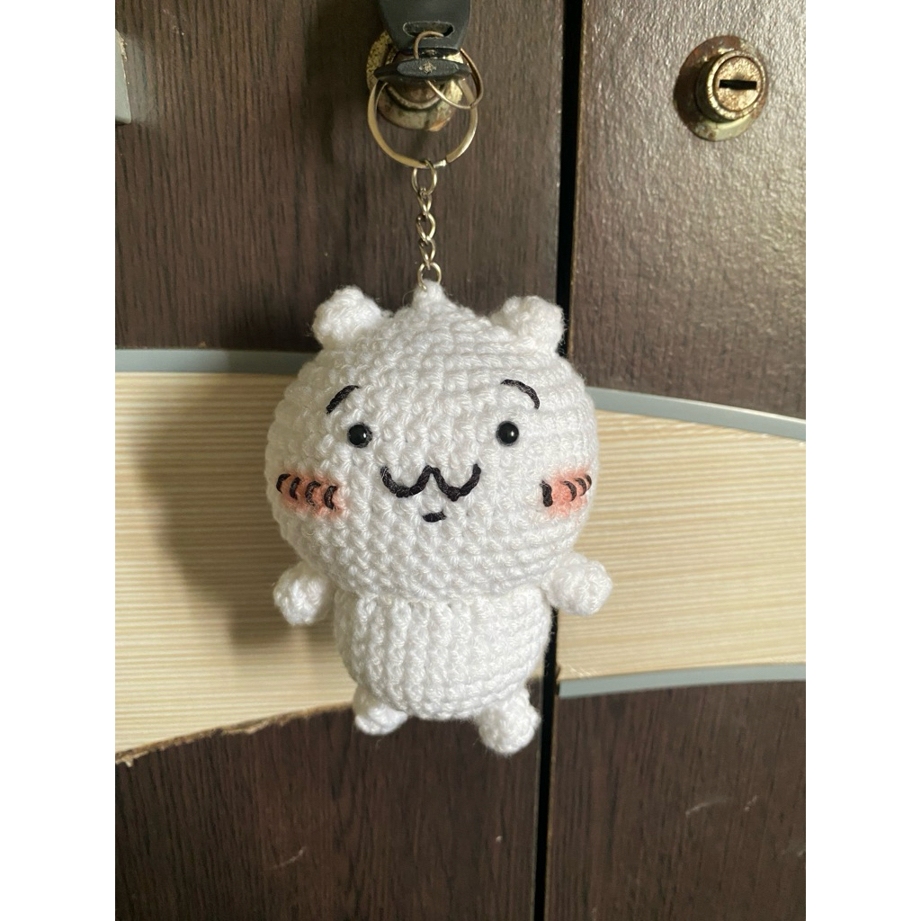 Keychain Chiikawa | Boneka Chiikawa Rajut | Amigurumi Chiikawa