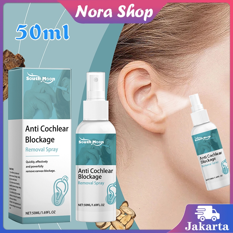 50ml Semprotan Pembersih Telinga / Penyedot Telinga Pembersih Kotoran / Spray Telinga