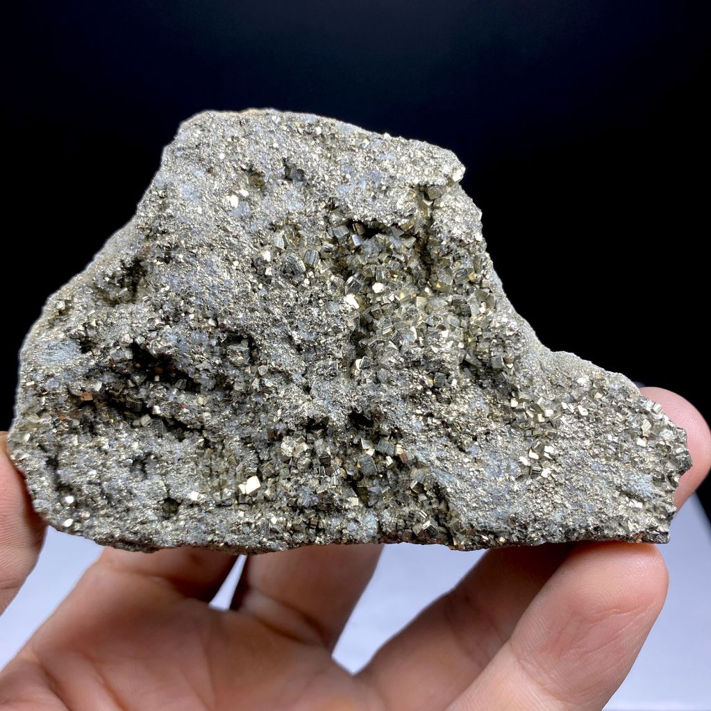 120Gr Natural Mineral Pyrite - Bongkahan Pyrite Gems Collection