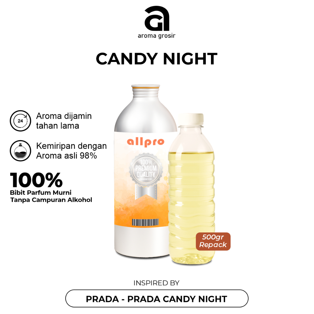 BIBIT PARFUM CANDY NIGHT INSPIRED BY PRADA - PRADA CANDY NIGHT ALLPRO